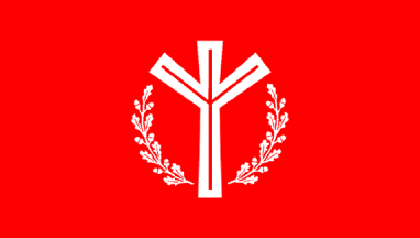 [National Vanguard flag]